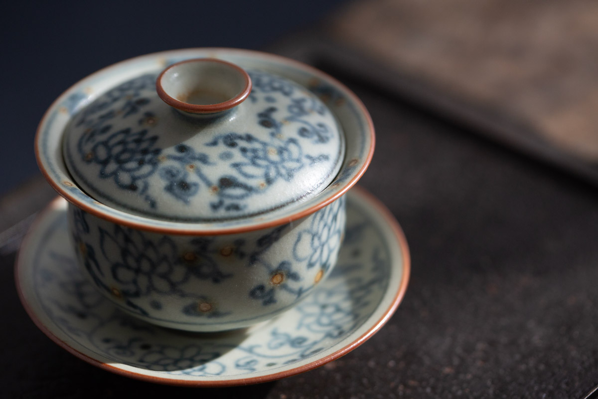 dream garden sancai gaiwan 3 | BITTERLEAF TEAS