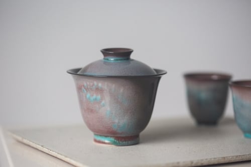 Chameleon Soda Ash Wood Fired Gaiwan I