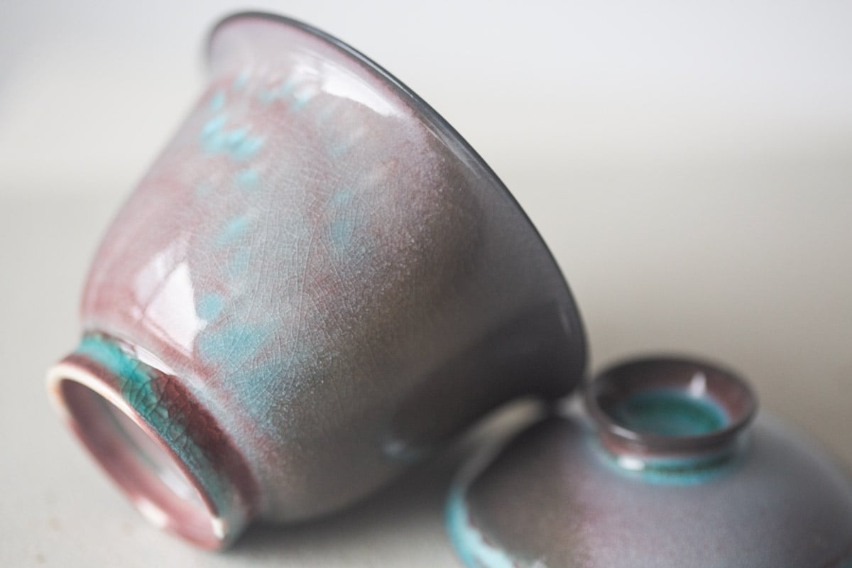 chameleon soda ash wood fired gaiwan 11 25 7 | BITTERLEAF TEAS