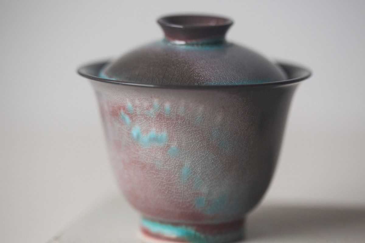 chameleon soda ash wood fired gaiwan 11 25 9 | BITTERLEAF TEAS