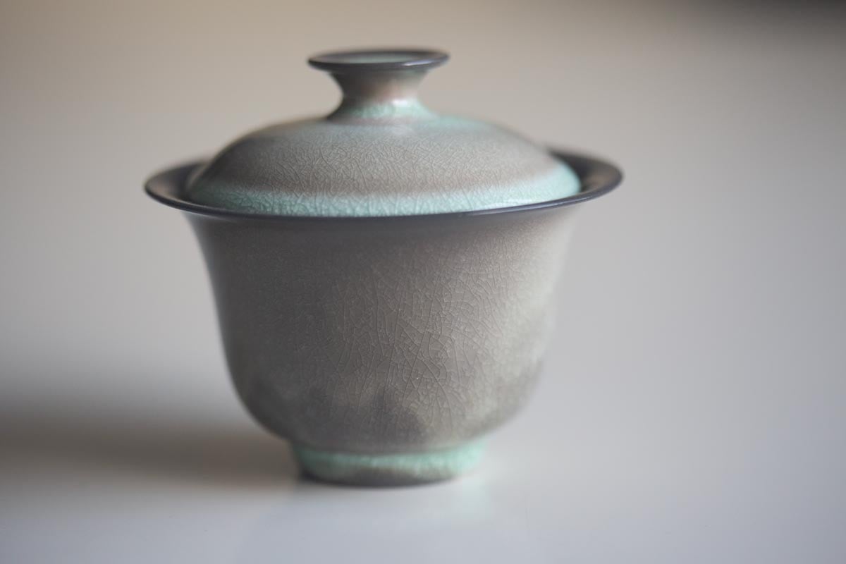 chameleon soda ash wood fired gaiwan ii 9 26 7 | BITTERLEAF TEAS