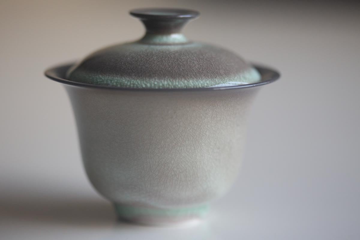 chameleon soda ash wood fired gaiwan ii 9 26 8 | BITTERLEAF TEAS