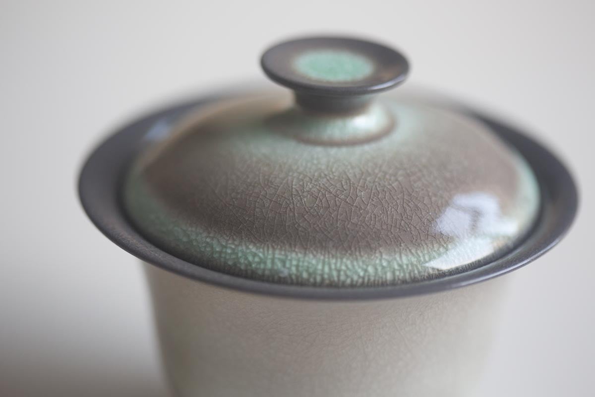 chameleon soda ash wood fired gaiwan ii 9 26 9 | BITTERLEAF TEAS