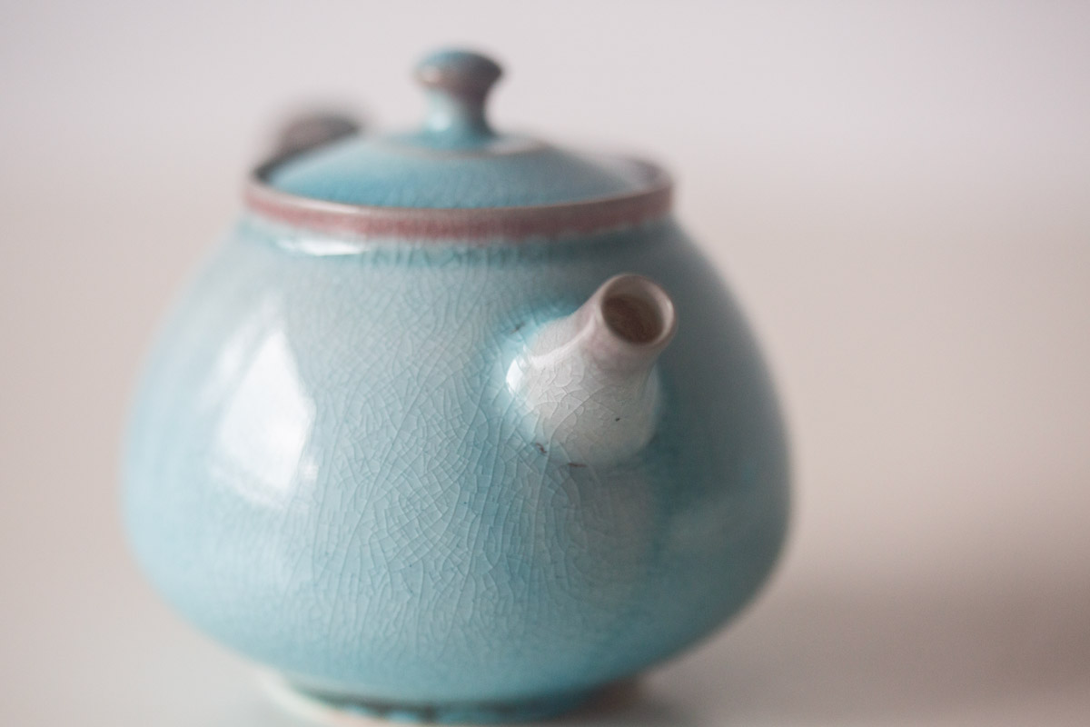 chameleon soda ash wood fired teapot i 11 25 8 | BITTERLEAF TEAS