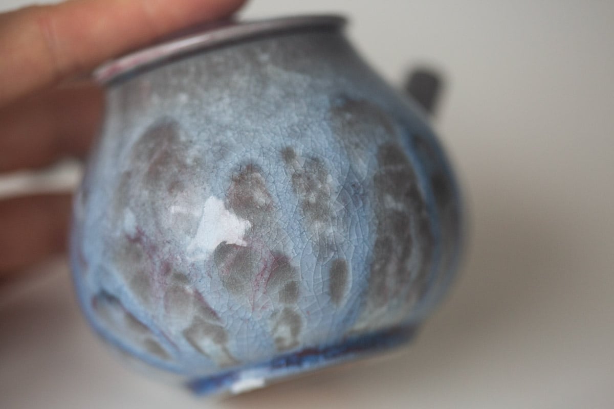 chameleon soda ash wood fired teapot ii 11 25 11 | BITTERLEAF TEAS
