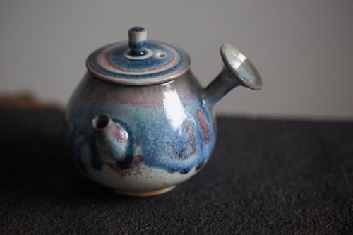 Chameleon Soda Ash Wood Fired Teapot II