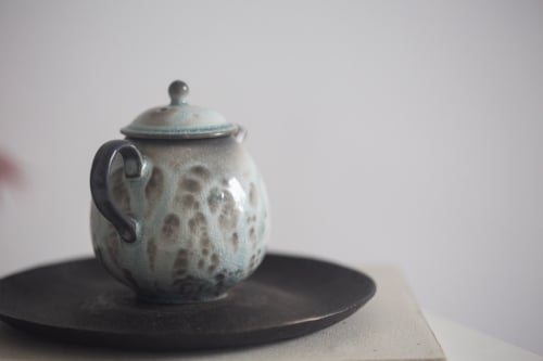 Chameleon Soda Ash Wood Fired Teapot III | BITTERLEAF TEAS