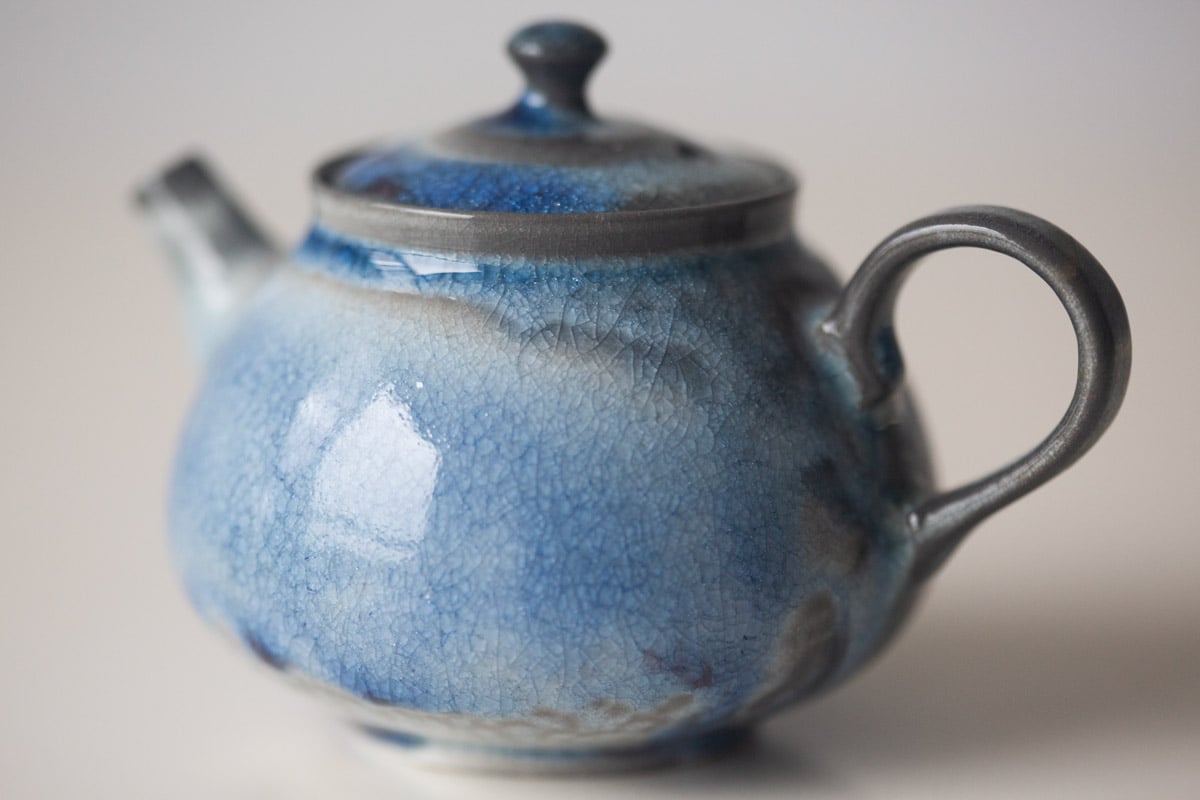 chameleon soda ash wood fired teapot iv 11 25 7 | BITTERLEAF TEAS