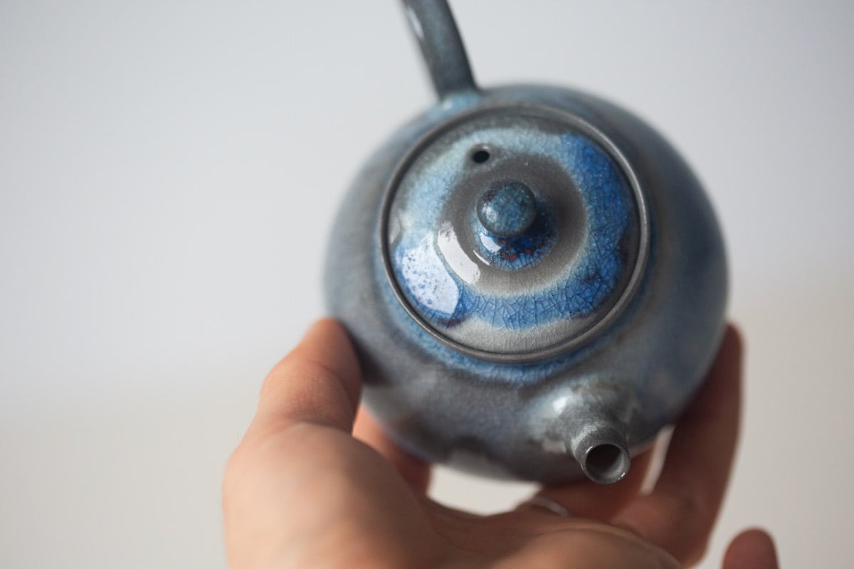 chameleon soda ash wood fired teapot iv 11 25 9 | BITTERLEAF TEAS