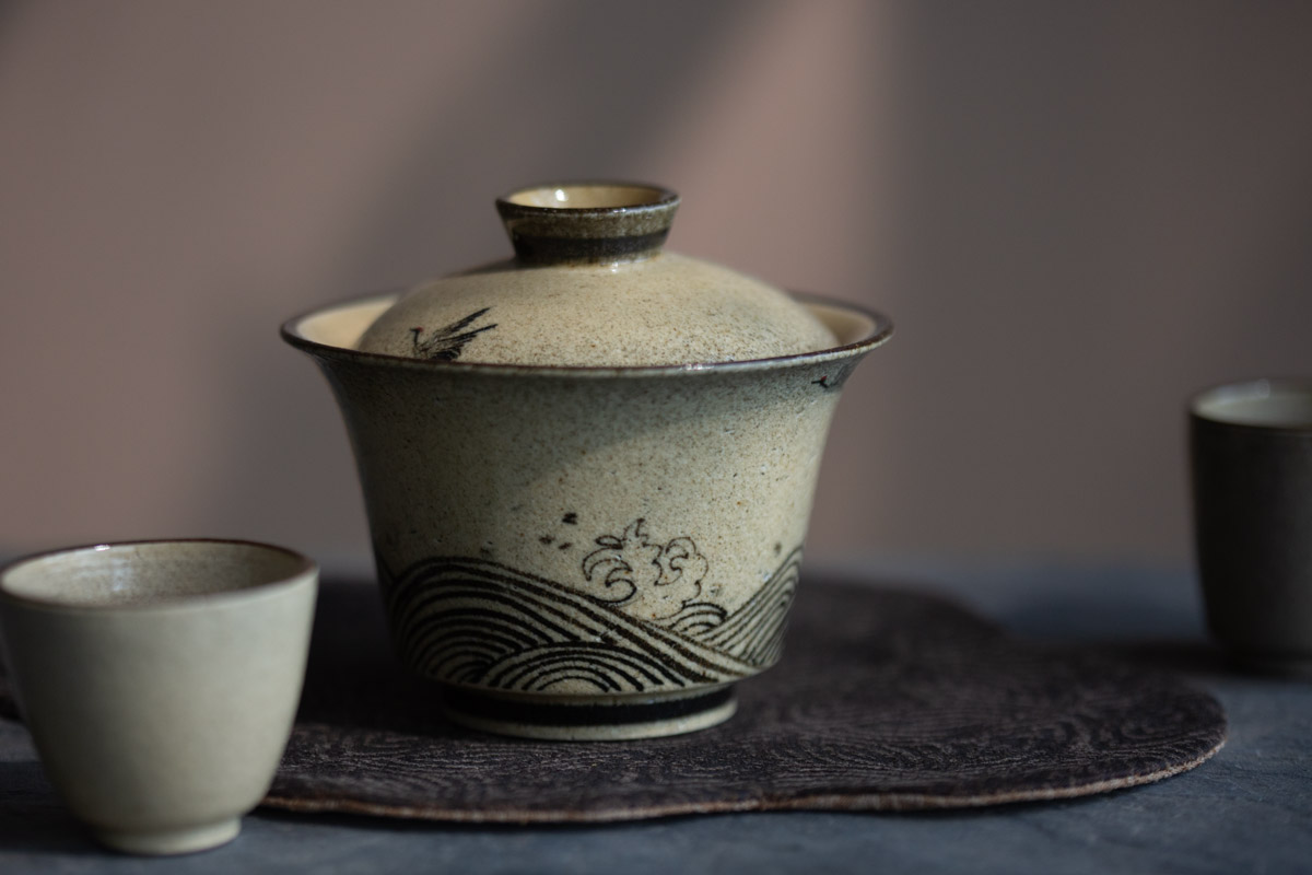 in good company gaiwan bloom crane 4 | BITTERLEAF TEAS in good company gaiwan bloom crane 4 | BITTERLEAF TEAS