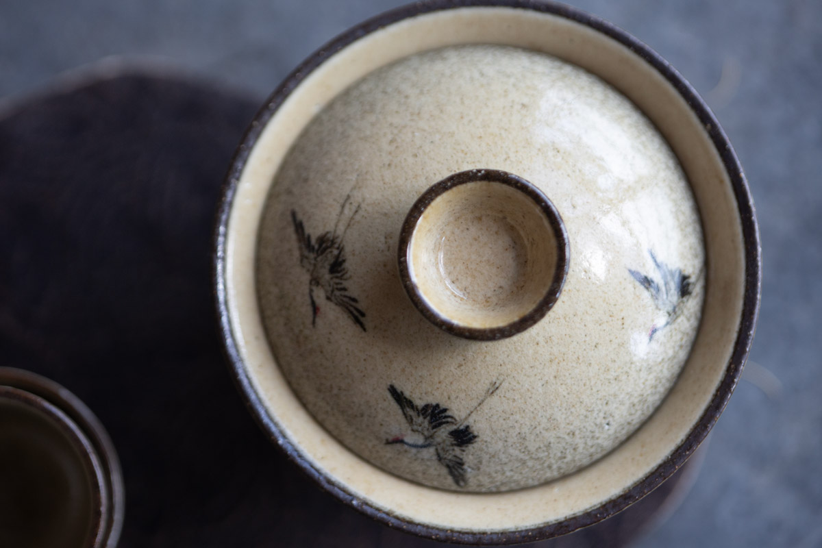 in good company gaiwan bloom crane 7 | BITTERLEAF TEAS in good company gaiwan bloom crane 7 | BITTERLEAF TEAS