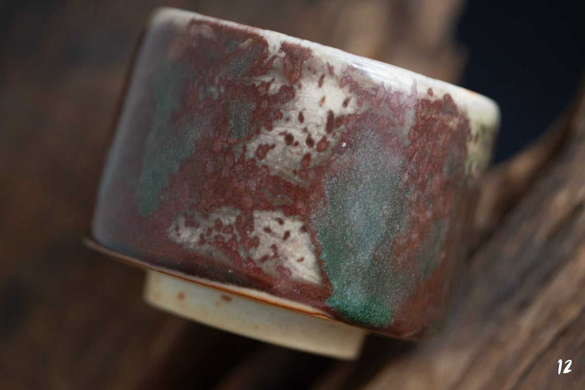 shino glaze teacup fire 23 | BITTERLEAF TEAS shino glaze teacup fire 23 | BITTERLEAF TEAS
