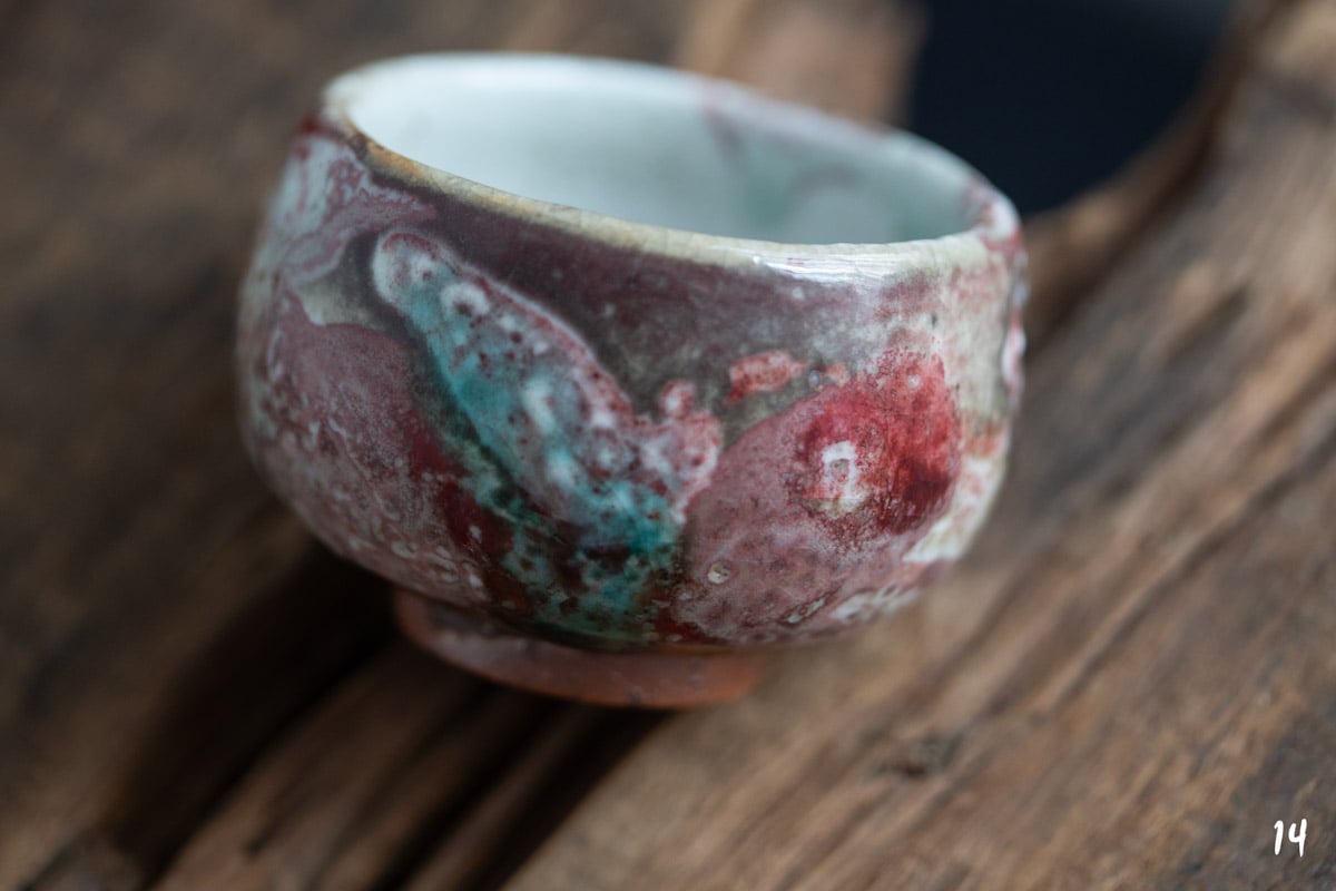 shino glaze teacup fire 25 | BITTERLEAF TEAS shino glaze teacup fire 25 | BITTERLEAF TEAS