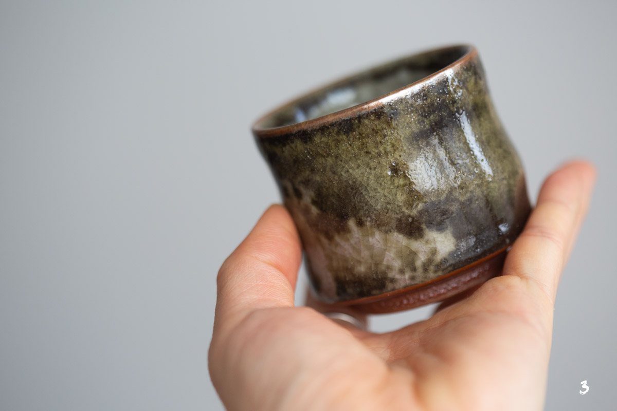 shino glaze teacup water 13 | BITTERLEAF TEAS shino glaze teacup water 13 | BITTERLEAF TEAS