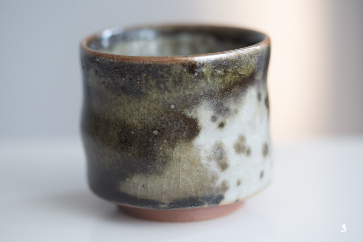 shino glaze teacup water 16 | BITTERLEAF TEAS shino glaze teacup water 16 | BITTERLEAF TEAS