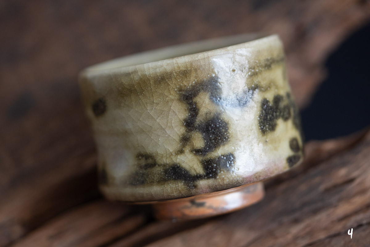 shino glaze teacup water 27 | BITTERLEAF TEAS shino glaze teacup water 27 | BITTERLEAF TEAS