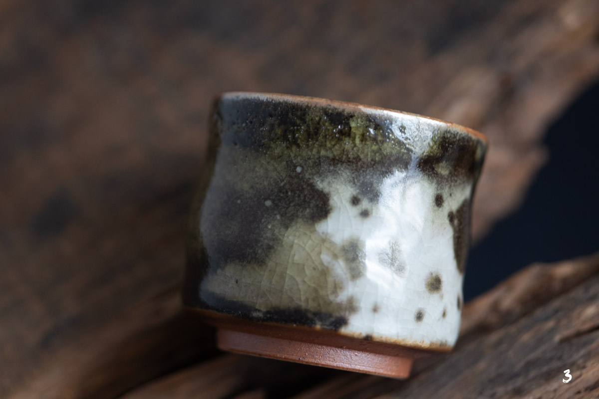 shino glaze teacup water 30 | BITTERLEAF TEAS shino glaze teacup water 30 | BITTERLEAF TEAS