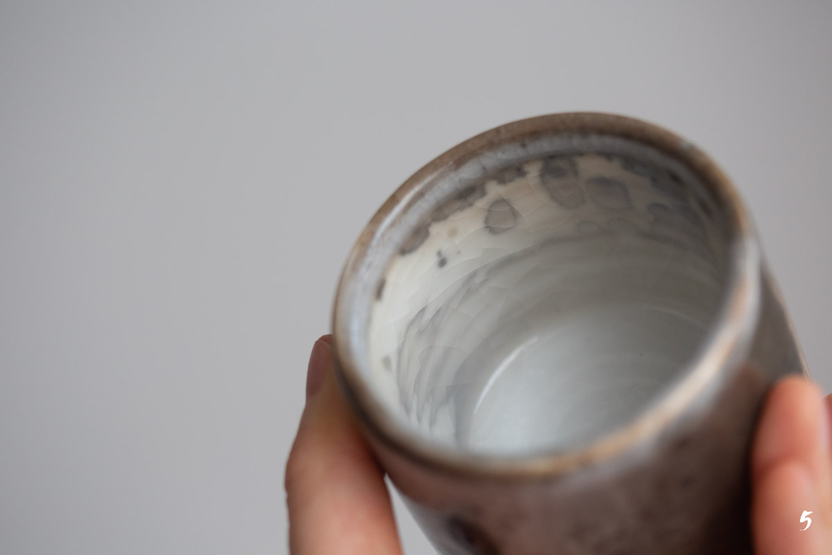 shino glaze teacup water 6 | BITTERLEAF TEAS shino glaze teacup water 6 | BITTERLEAF TEAS