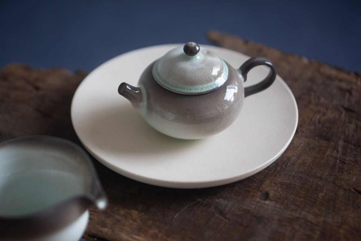 stratus soda ash wood fired teapot i 8 25 1 | BITTERLEAF TEAS