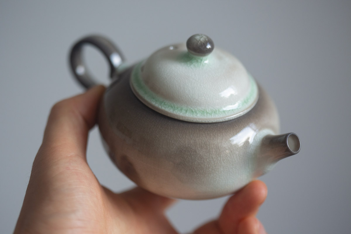 stratus soda ash wood fired teapot i 8 25 10 | BITTERLEAF TEAS