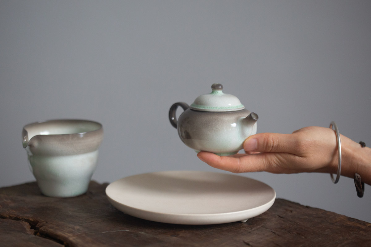 stratus soda ash wood fired teapot i 8 25 11 | BITTERLEAF TEAS