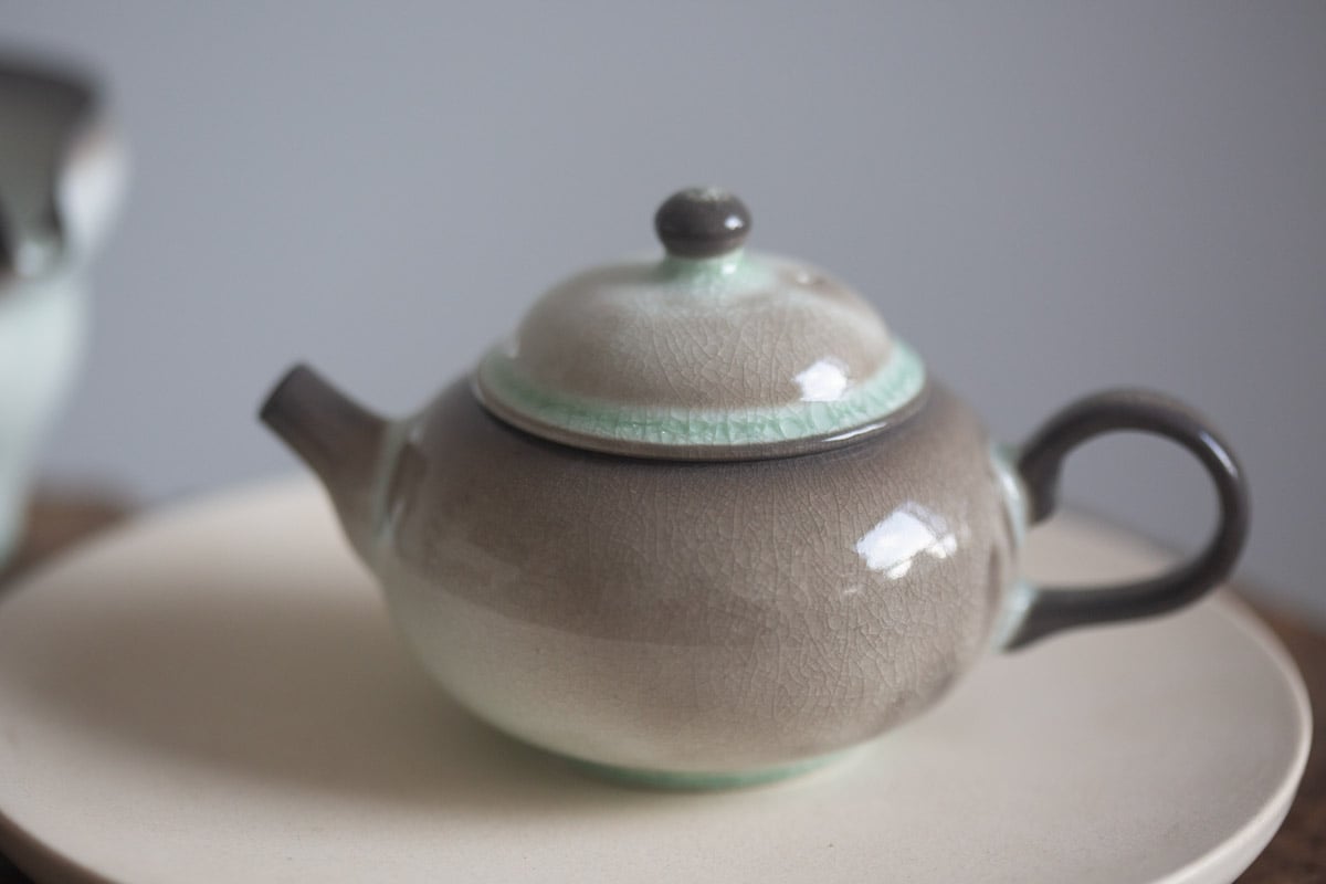 stratus soda ash wood fired teapot i 8 25 5 | BITTERLEAF TEAS