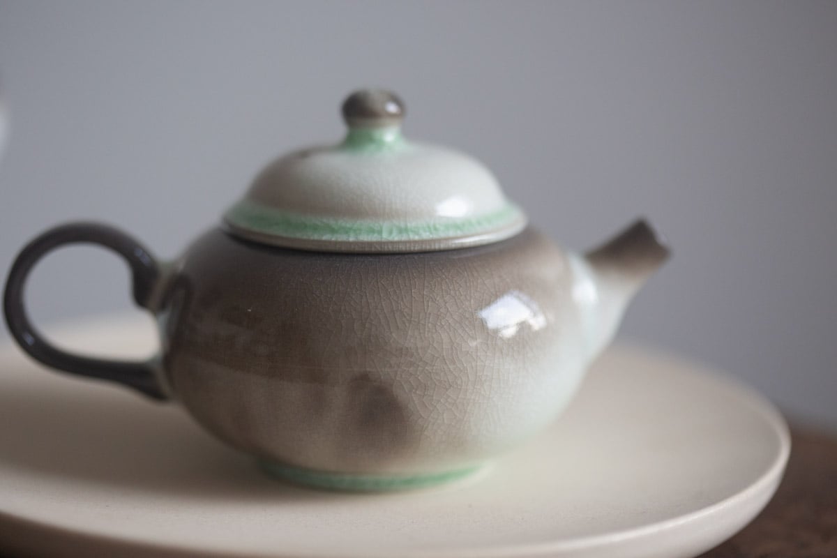 stratus soda ash wood fired teapot i 8 25 6 | BITTERLEAF TEAS