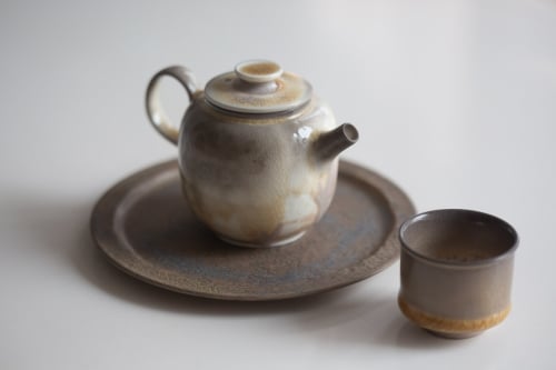 Stratus Soda Ash Wood Fired Teapot II