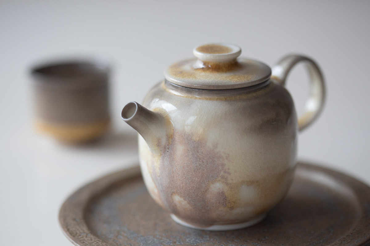 stratus soda ash wood fired teapot ii 3 25 5 | BITTERLEAF TEAS stratus soda ash wood fired teapot ii 3 25 5 | BITTERLEAF TEAS