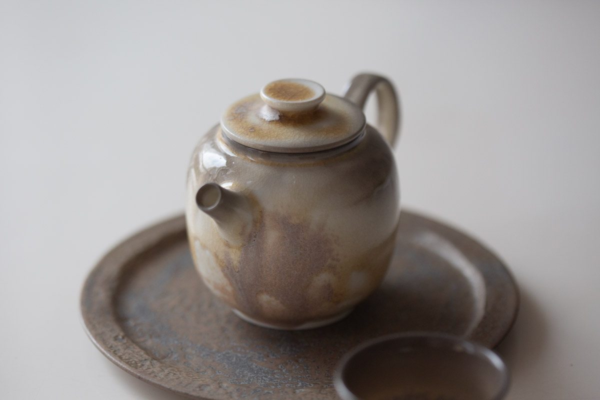 stratus soda ash wood fired teapot ii 3 25 7 | BITTERLEAF TEAS stratus soda ash wood fired teapot ii 3 25 7 | BITTERLEAF TEAS