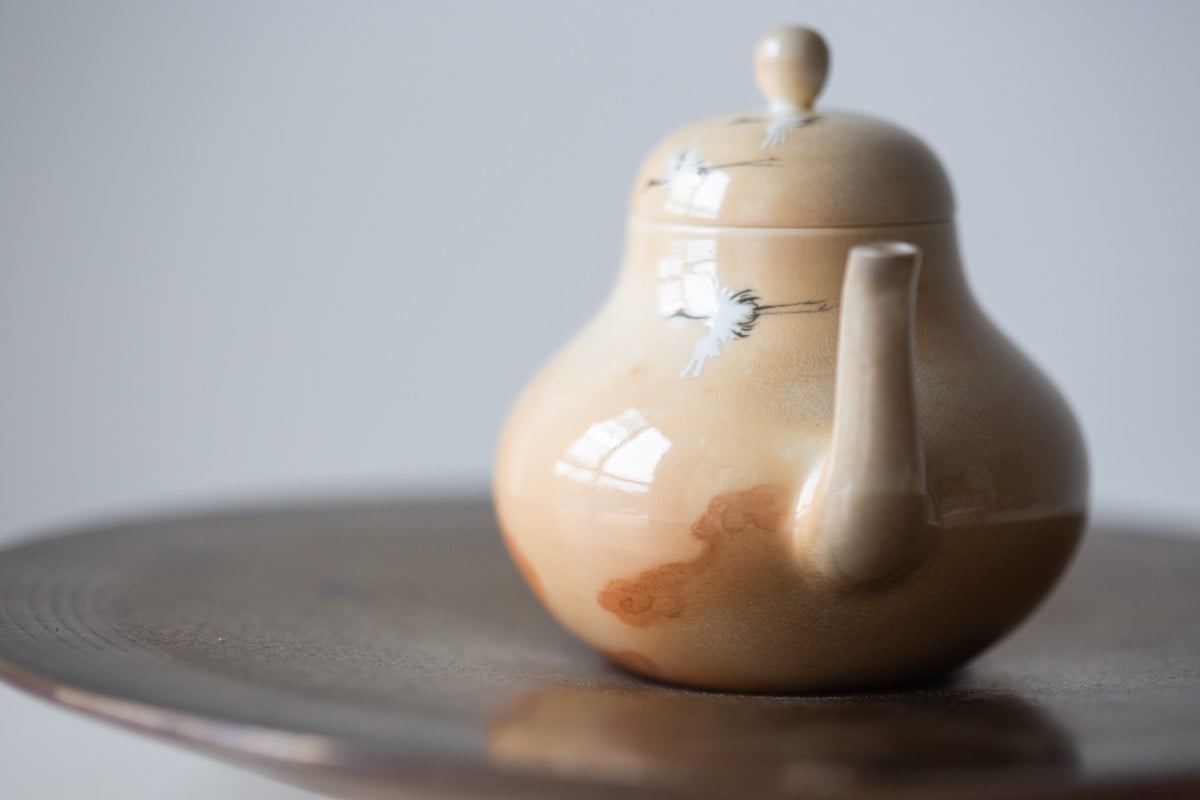 aurora wood fired teapot deer crane 9 | BITTERLEAF TEAS aurora wood fired teapot deer crane 9 | BITTERLEAF TEAS