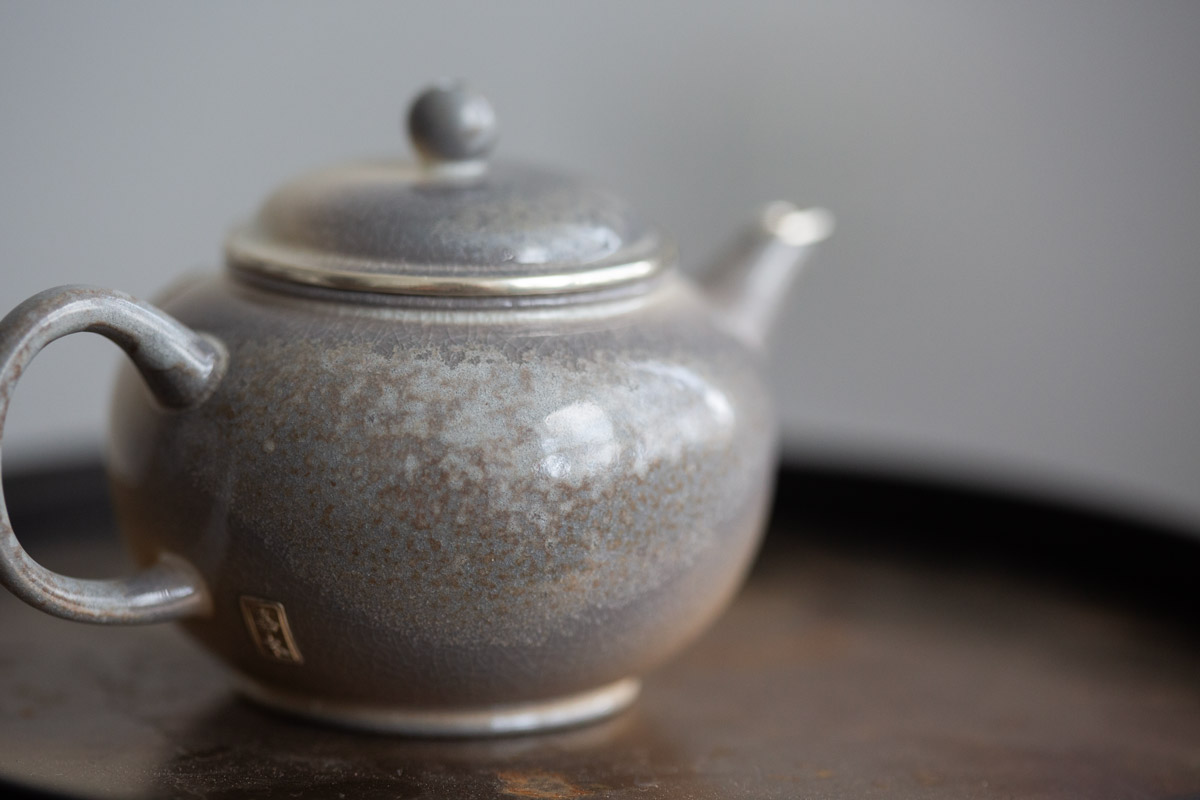 aurora wood fired teapot silver butterfly 12 | BITTERLEAF TEAS aurora wood fired teapot silver butterfly 12 | BITTERLEAF TEAS