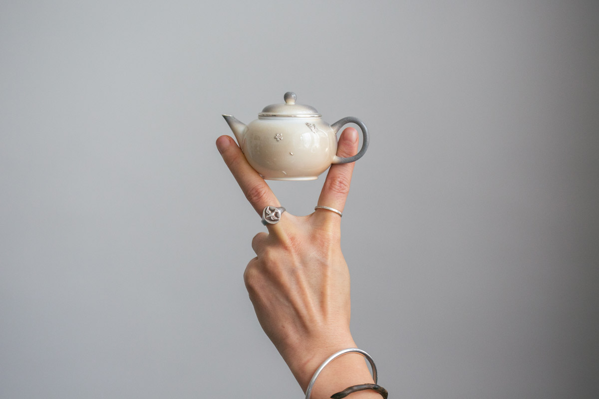 aurora wood fired teapot silver butterfly 15 | BITTERLEAF TEAS aurora wood fired teapot silver butterfly 15 | BITTERLEAF TEAS