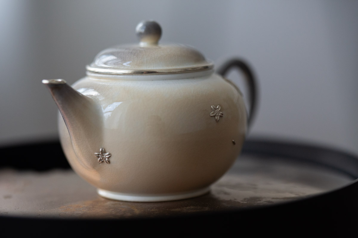 aurora wood fired teapot silver butterfly 4 | BITTERLEAF TEAS aurora wood fired teapot silver butterfly 4 | BITTERLEAF TEAS