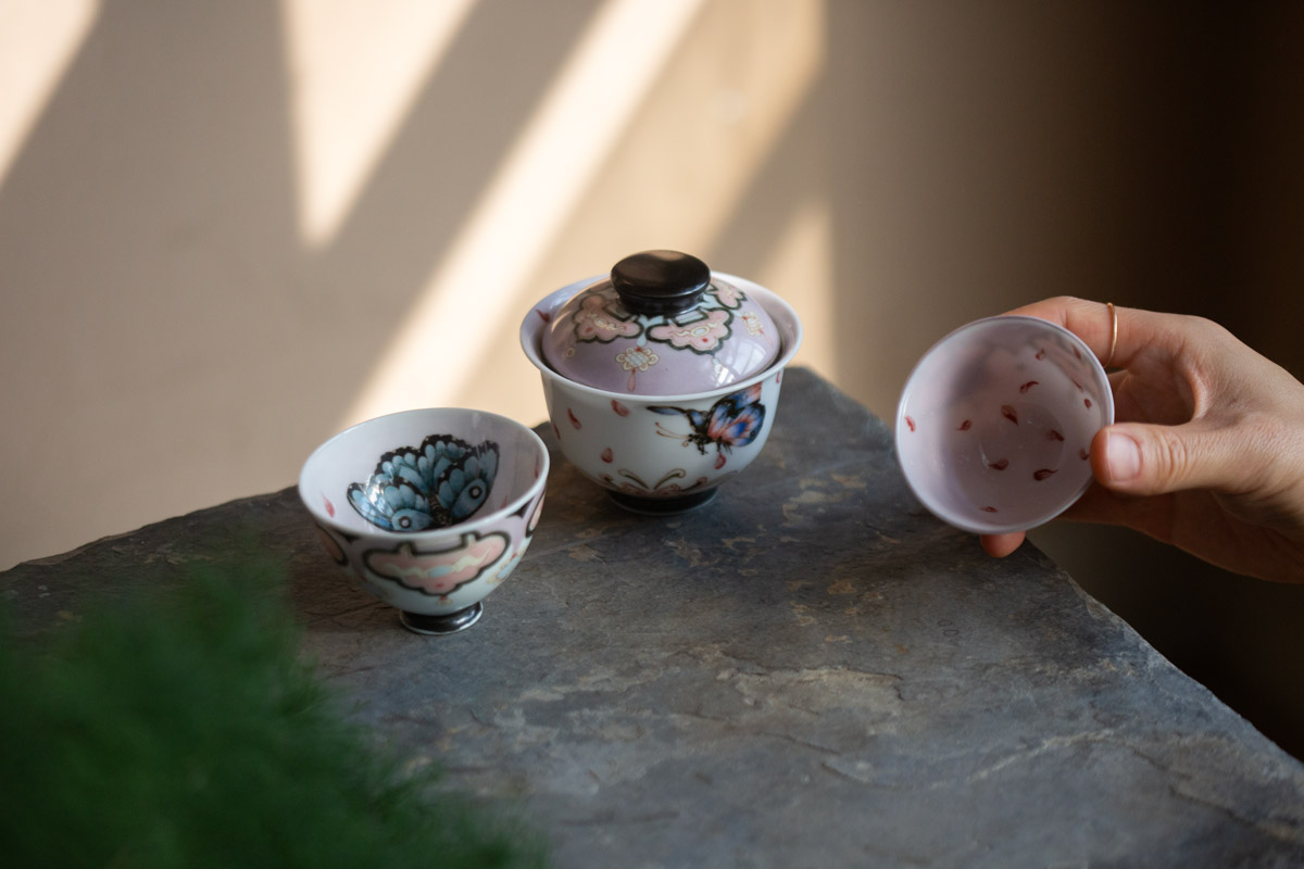 celebration gaiwan butterfly 1 | BITTERLEAF TEAS