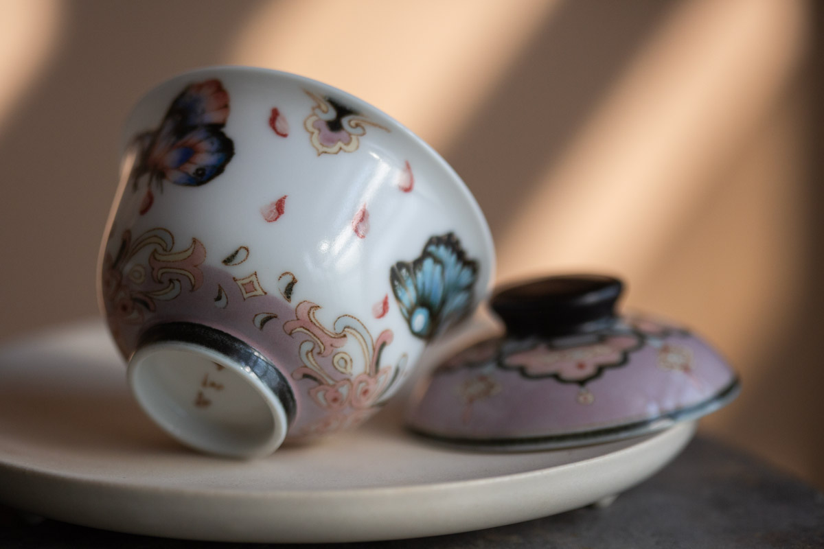 celebration gaiwan butterfly 9 | BITTERLEAF TEAS