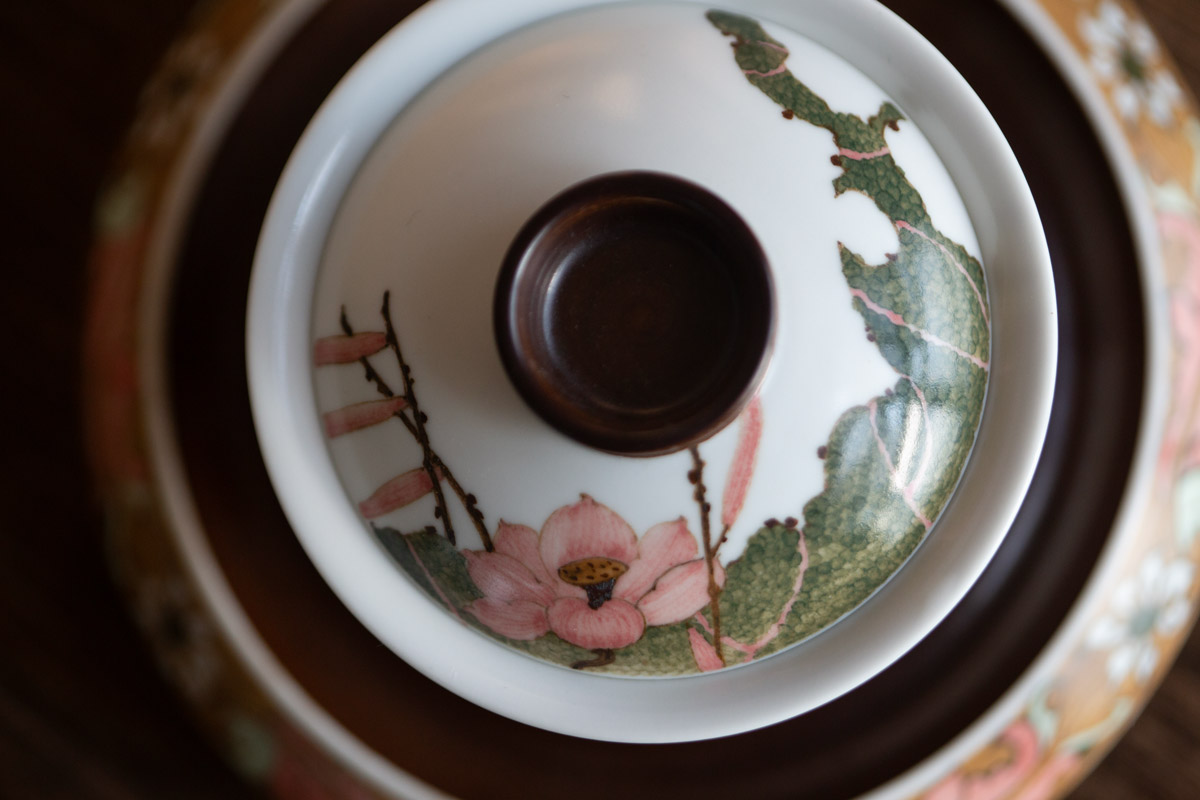 celebration lotus gaiwan straight 11 | BITTERLEAF TEAS