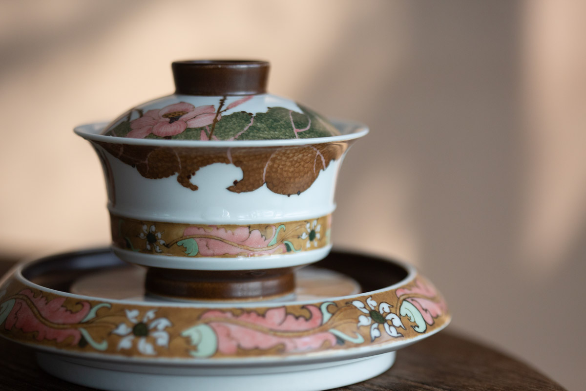 celebration lotus gaiwan straight 12 | BITTERLEAF TEAS