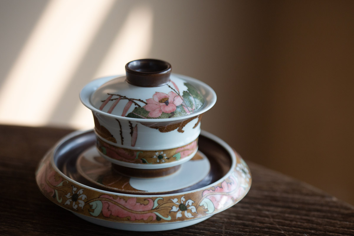 celebration lotus gaiwan straight 13 | BITTERLEAF TEAS