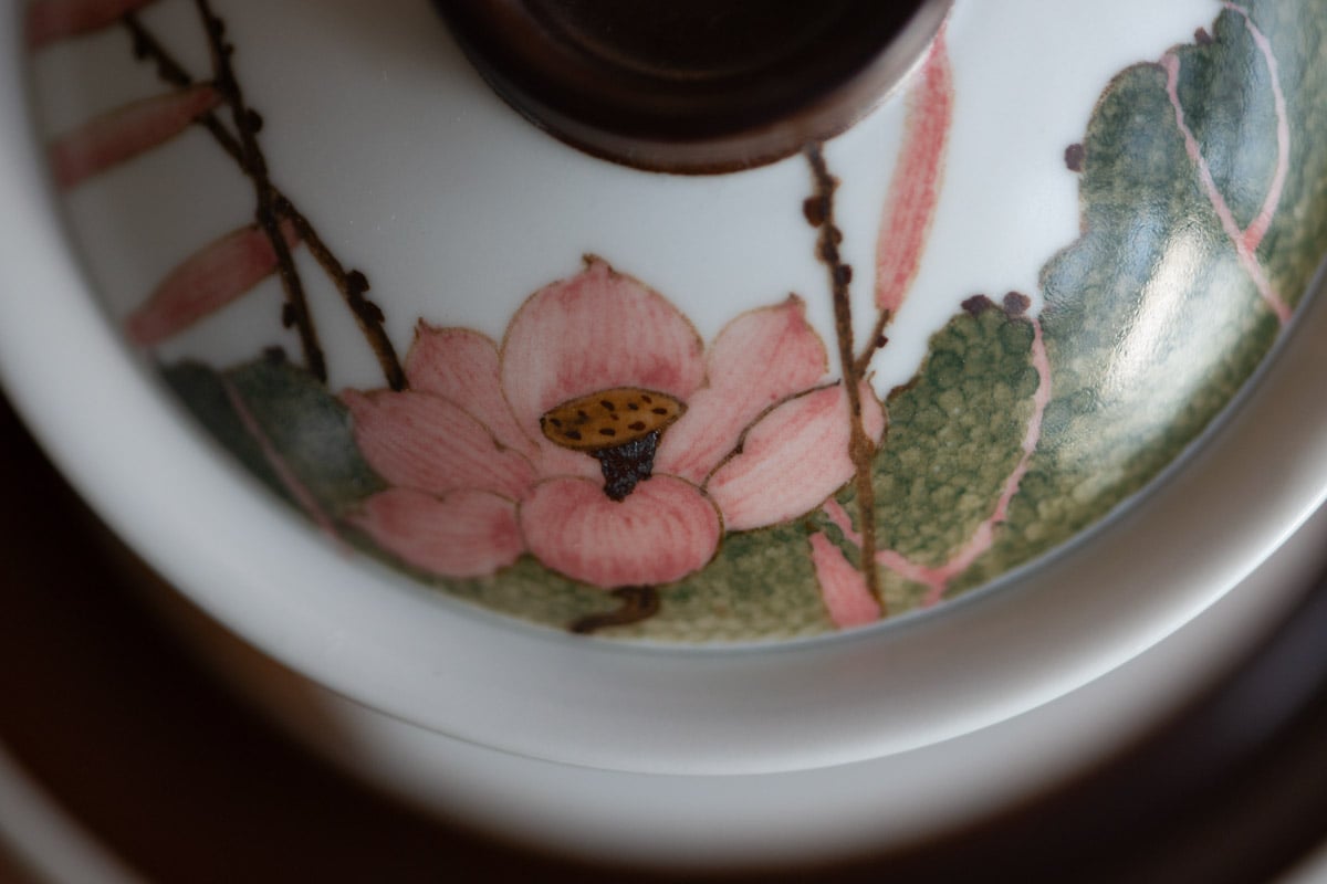 celebration lotus gaiwan straight 14 | BITTERLEAF TEAS