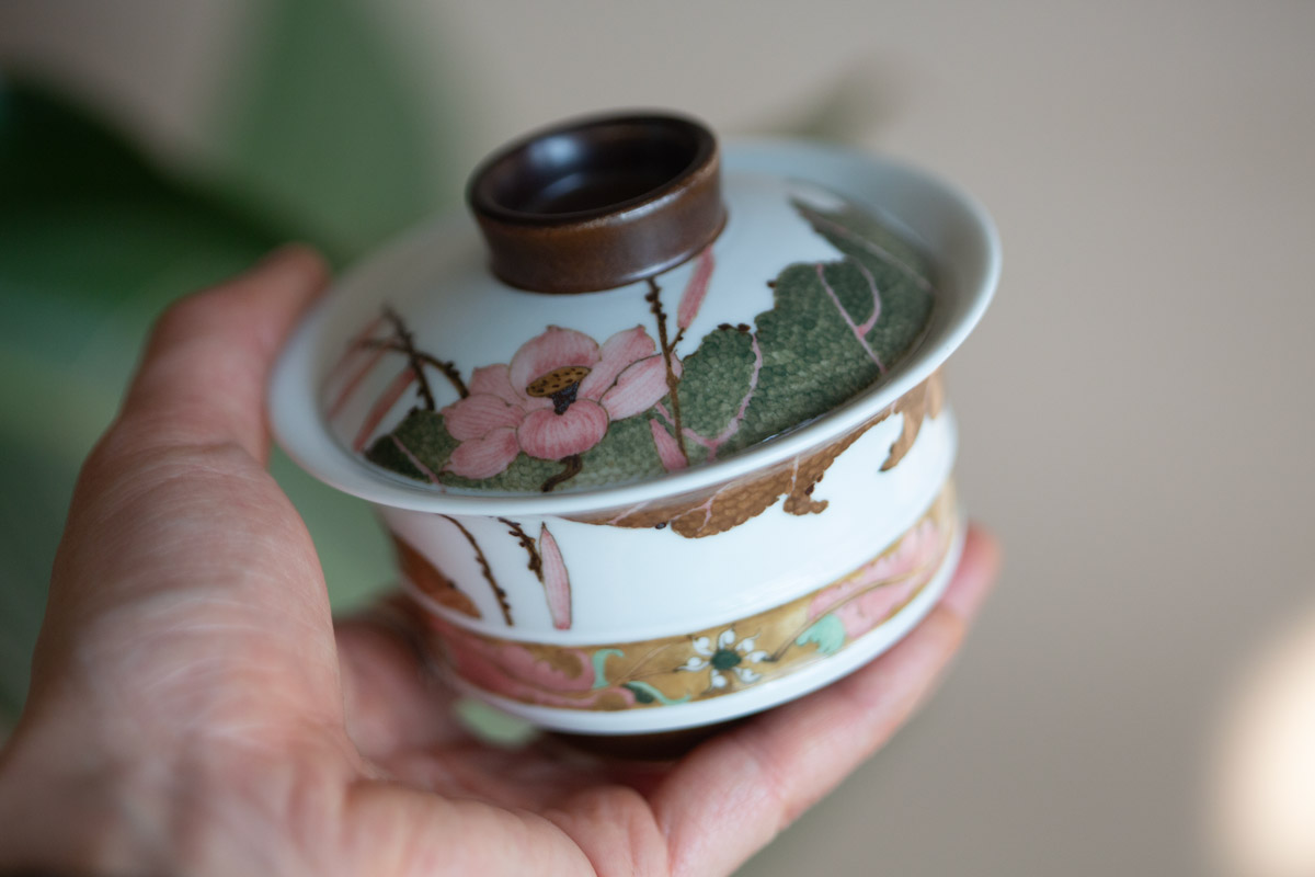 celebration lotus gaiwan straight 16 | BITTERLEAF TEAS