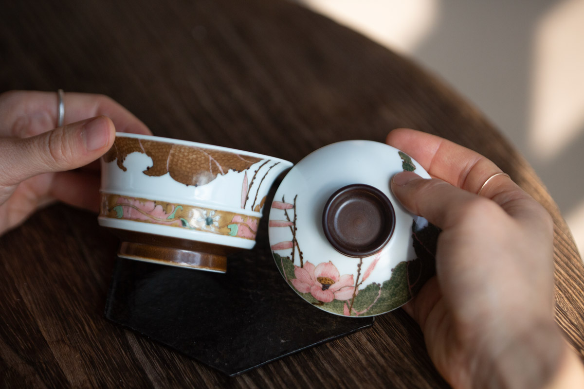 celebration lotus gaiwan straight 5 | BITTERLEAF TEAS