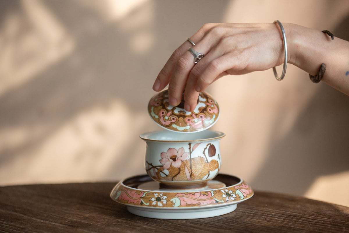 celebration lotus tea tray 5 | BITTERLEAF TEAS