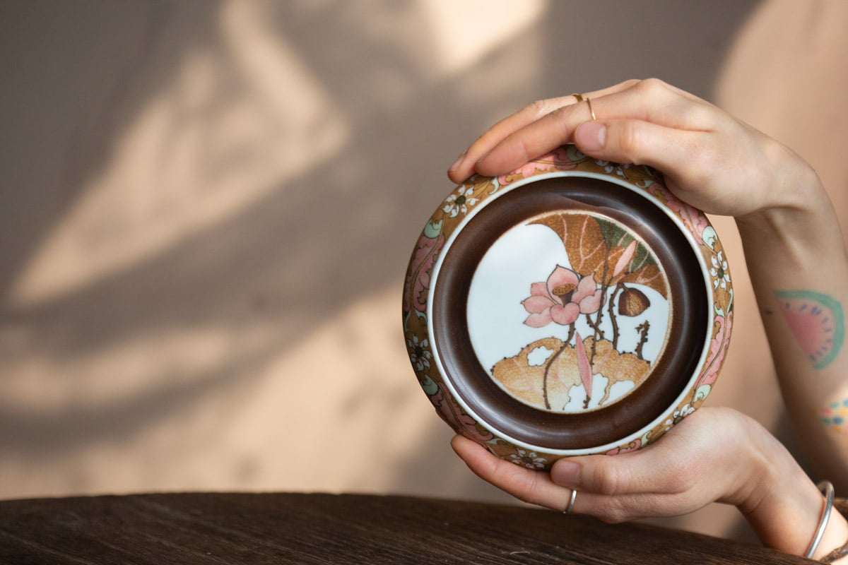 celebration lotus tea tray 6 | BITTERLEAF TEAS