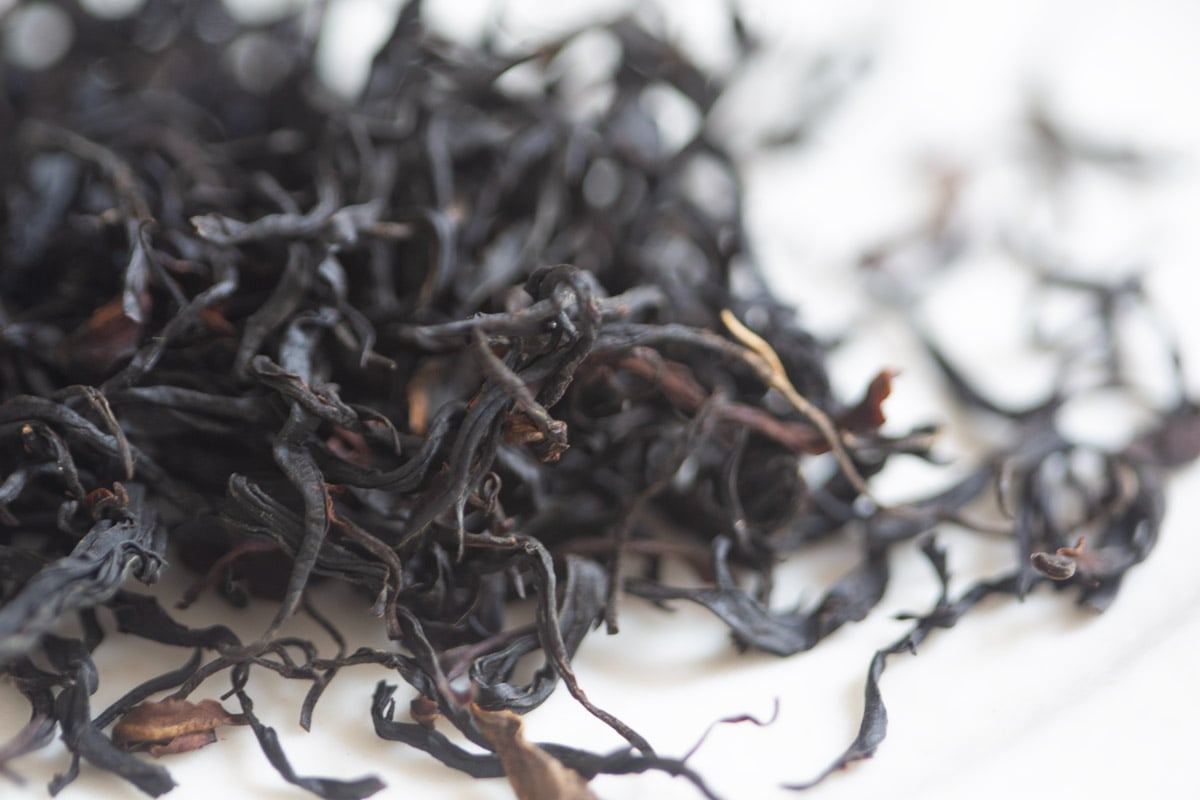 chocolate flower peach 2025 daxueshan dianhong black tea 4 | BITTERLEAF TEAS