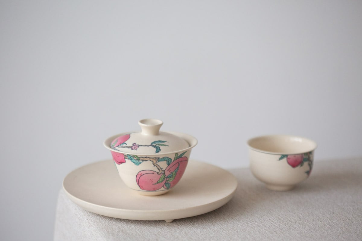 giant peach gaiwan 1 | BITTERLEAF TEAS