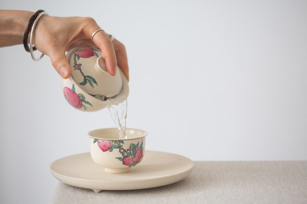 giant peach gaiwan 9 | BITTERLEAF TEAS