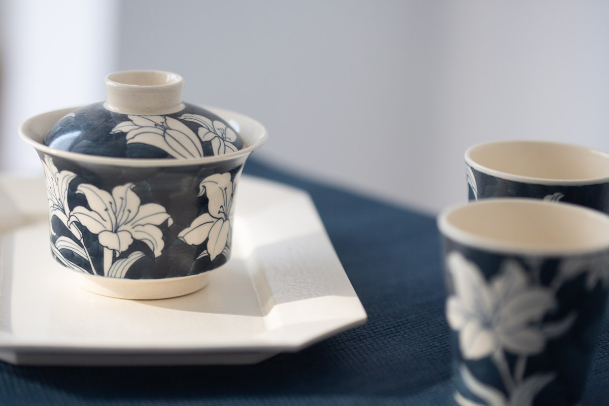 ink bloom gaiwan 6 | BITTERLEAF TEAS
