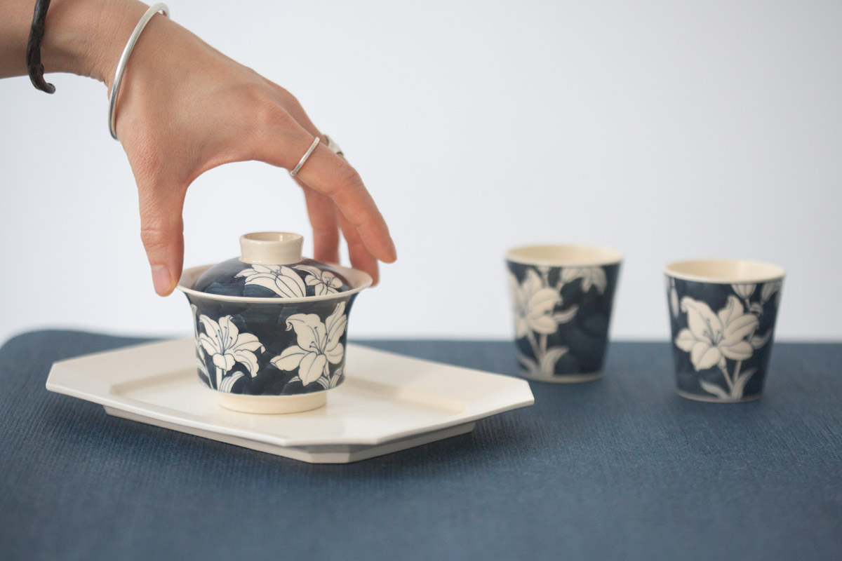 ink bloom gaiwan 9 | BITTERLEAF TEAS