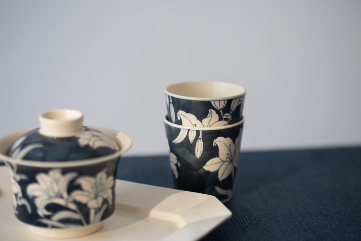 ink bloom teacup 4 | BITTERLEAF TEAS